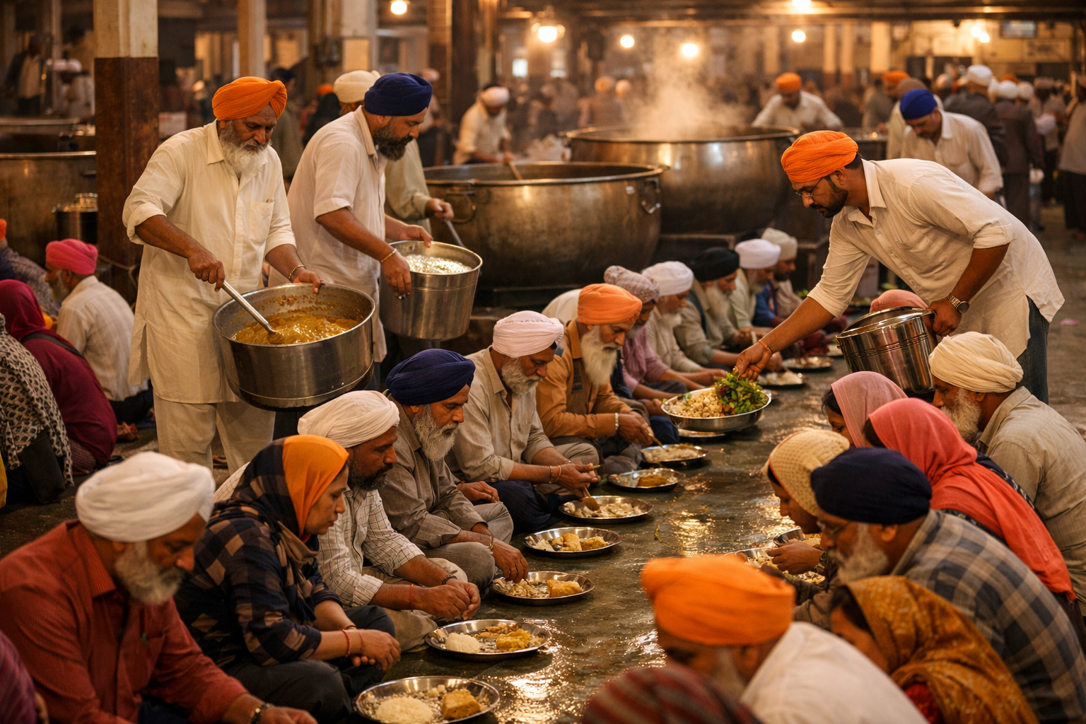 Langar Hall Golden Temple